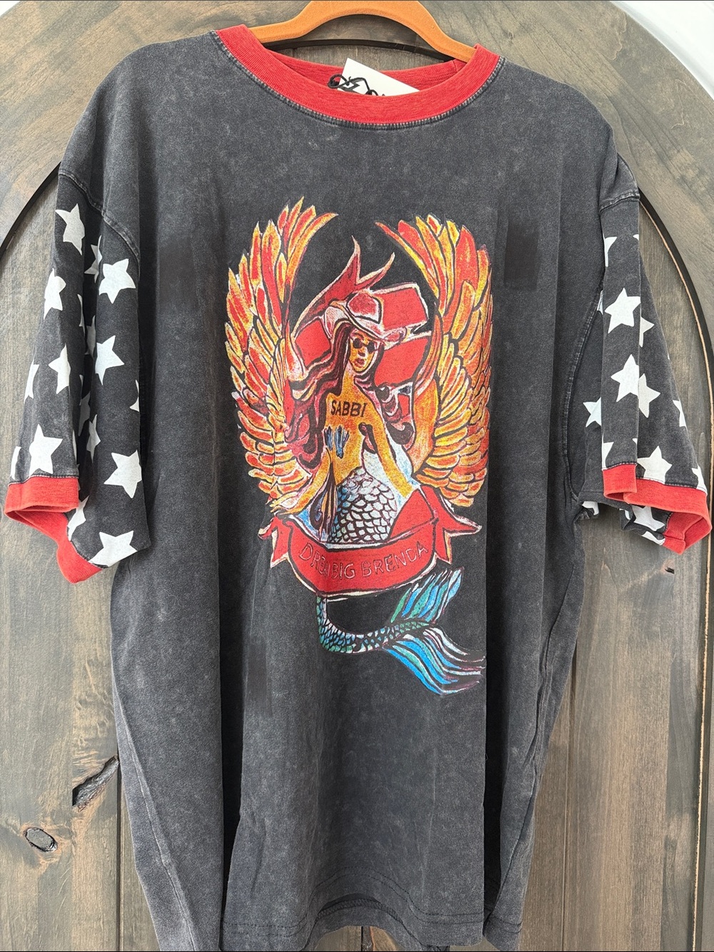 NWT Sabbi The Very Oversized Dream Big Brenda Tee - Picture 2 of 8
